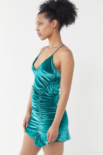 viva velvet mini dress for love and lemons