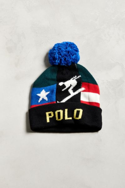 polo downhill skier hat