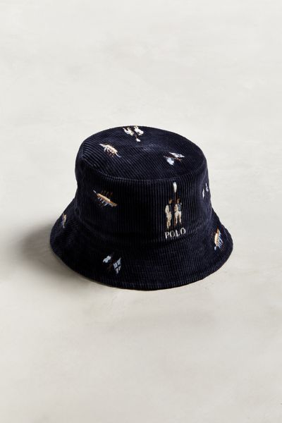 reversible bucket hat ralph lauren