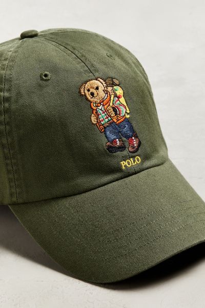 polo ralph lauren hiking bear cap
