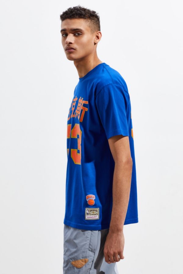 Mitchell & Ness Chinese New Year New York Knicks Patrick Ewing Tee ...