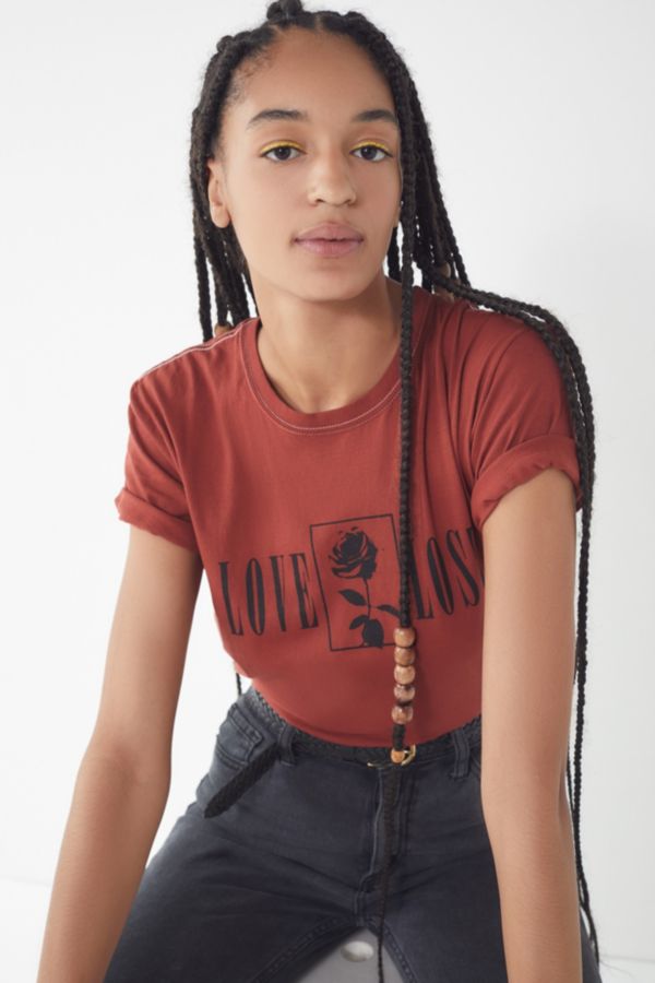 Love Lost Crew-Neck Tee | Urban Outfitters