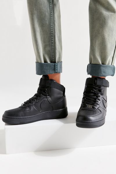 nike air force 1 womens high top black