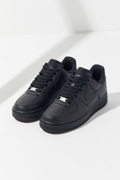 all black nike air force ones