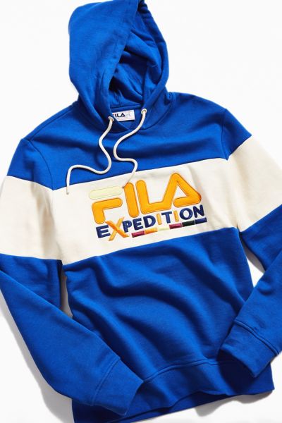 fila expedition colorblock hoodie sweatshirt