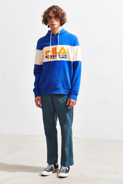 fila expedition colorblock hoodie sweatshirt