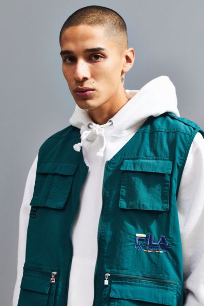 fila utility cargo vest