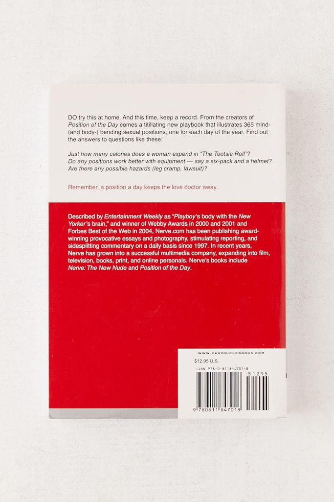 Position Of The Day Playbook Par Nerve Com Urban Outfitters Canada