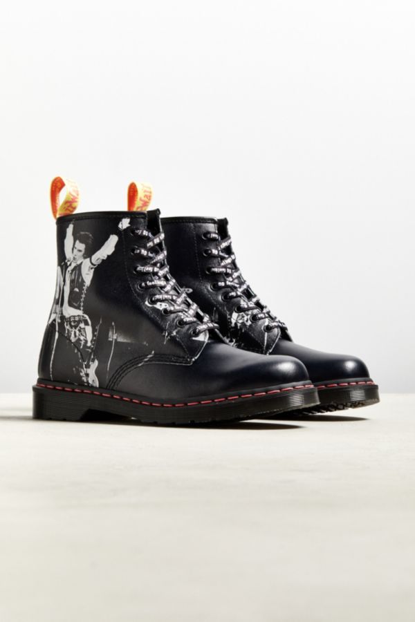 Dr Martens X Sex Pistols 1460 Straw 8 Eye Boot Urban Outfitters