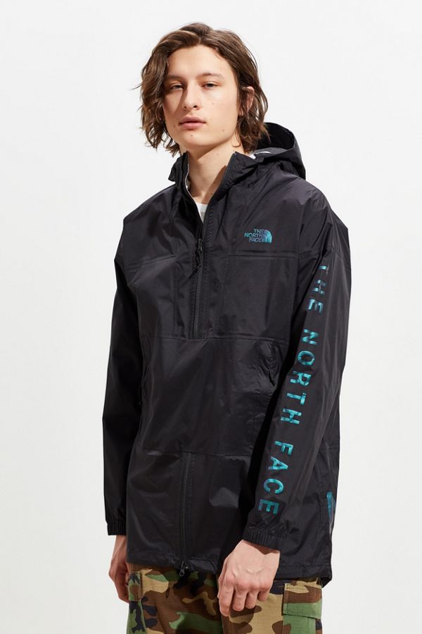 The North Face Cultivation Graphic Anorak Black Rain Jacket Urban
