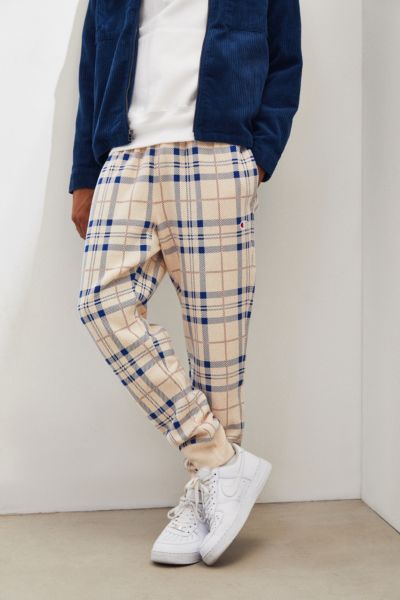 plaid joggers