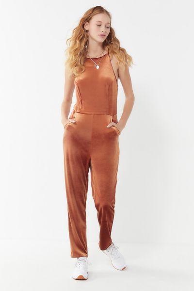 velvet jumpsuit urban outfitters