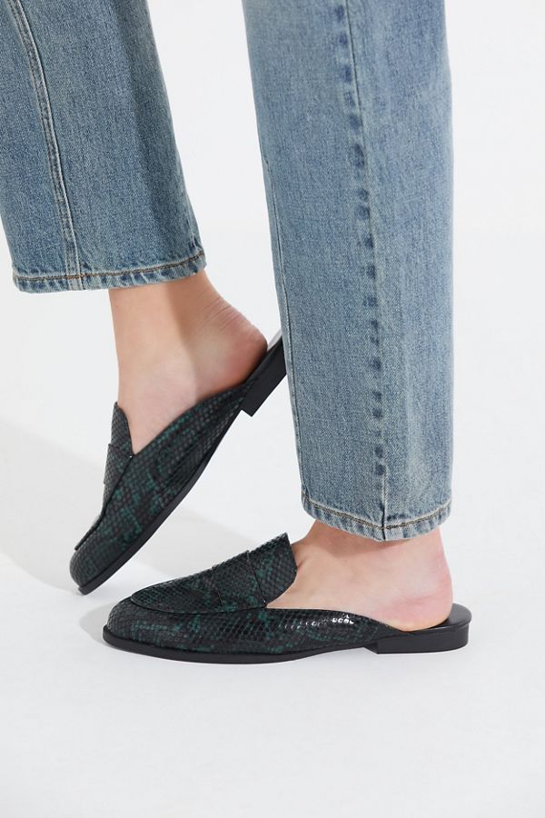 report tosh snakeskin mule