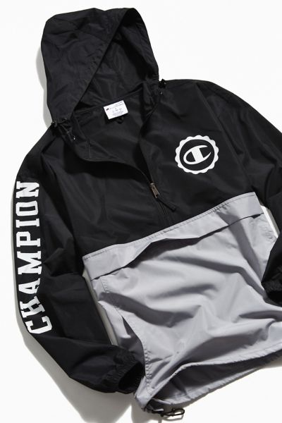 champion uo exclusive logo anorak jacket