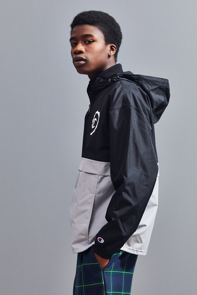 champion uo exclusive colorblock anorak jacket