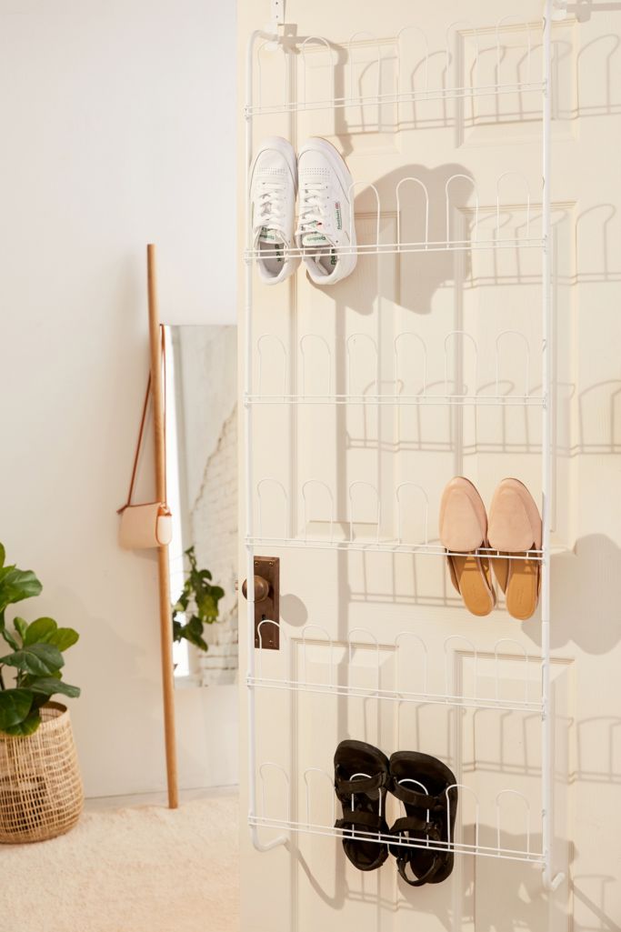 Metal Over The Door Shoe Rack Urban Outfitters