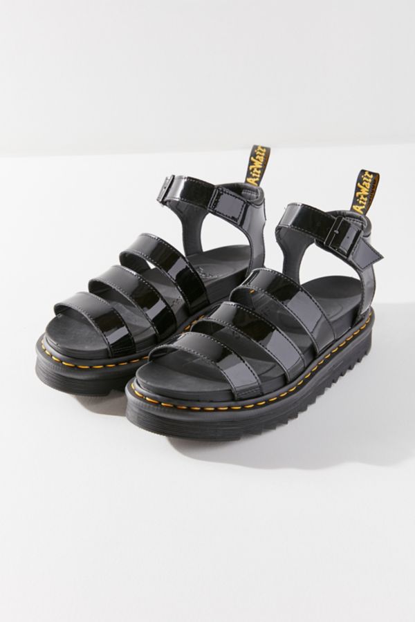 Dr. Martens Blaire Patent Lamper Sandal | Urban Outfitters Canada
