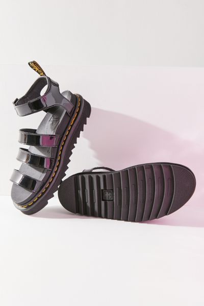 dr martens blaire sandals patent