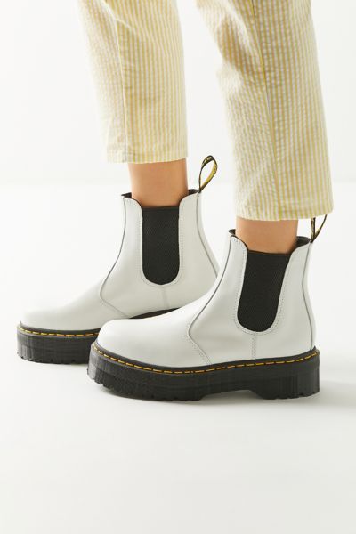 chelsea white boots