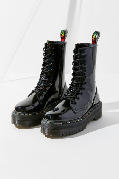 dr marten jadon rainbow