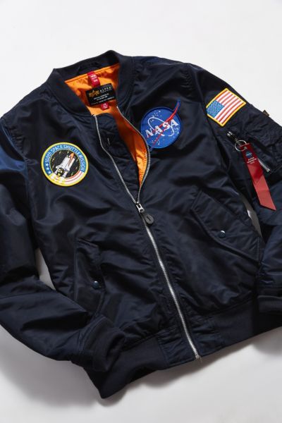 alpha industries bomber jacket nasa