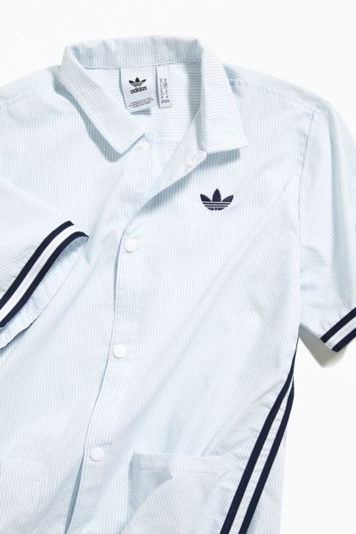 adidas seersucker shirt