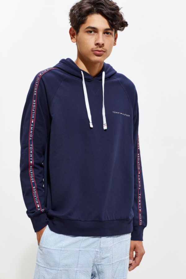 Tommy Jeans Taped Hoodie Sweatshirt | Urban Outfitters