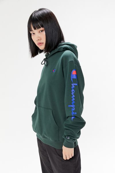 green champion pullover