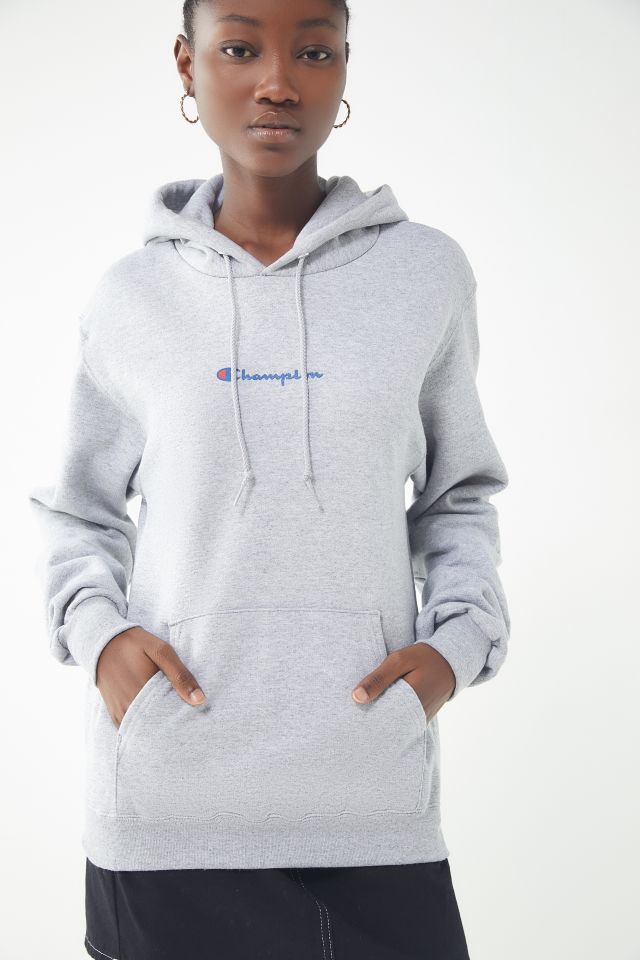 Champion UO Exclusive Logo Hoodie Sweatshirt | Urban Outfitters