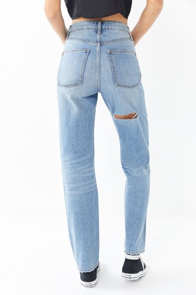 high waisted jeans relaxed fit