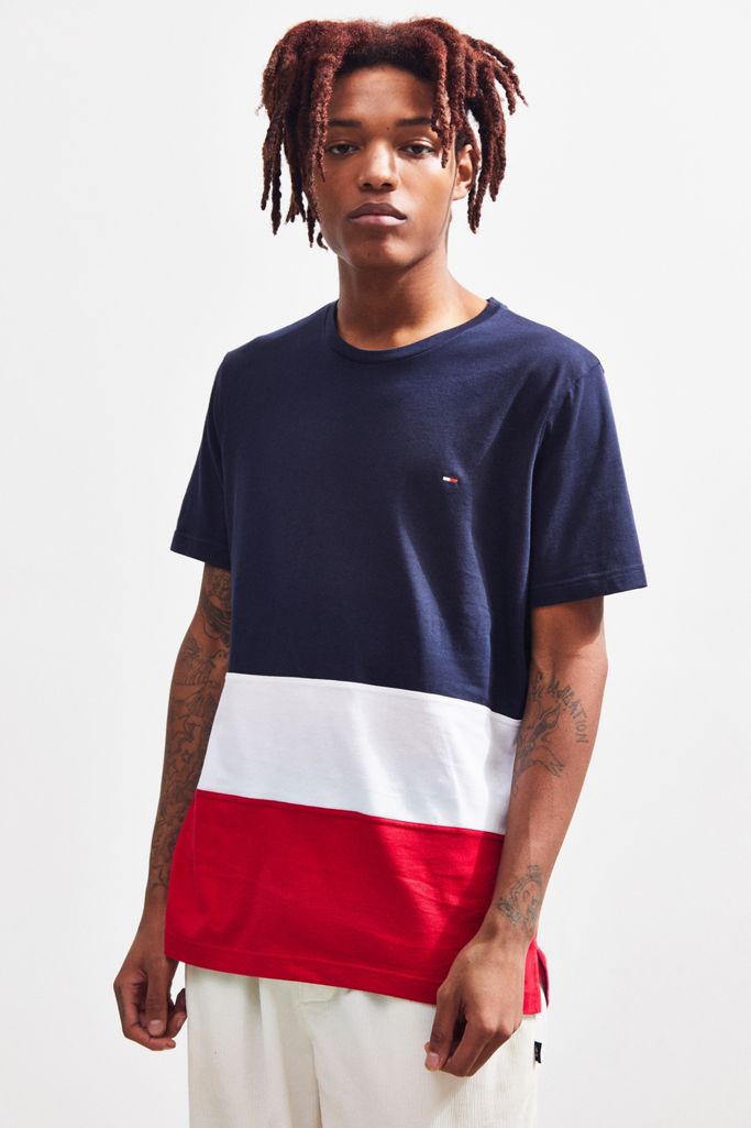 Tommy Hilfiger Colorblock Tee | Urban Outfitters