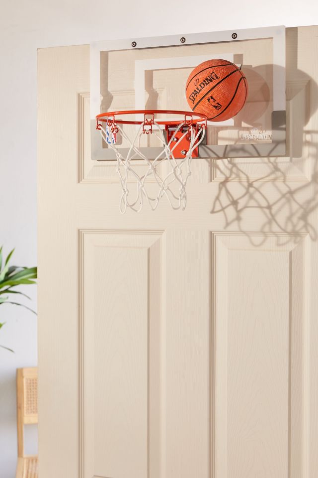 Spalding OverTheDoor Slam Dunk Mini Basketball Hoop Urban Outfitters