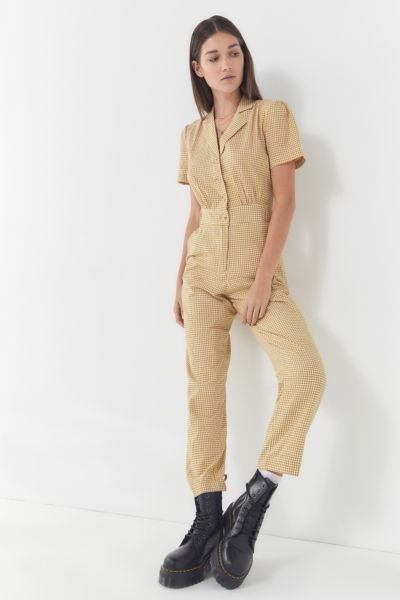 urban outfitters gingham jumpsuit