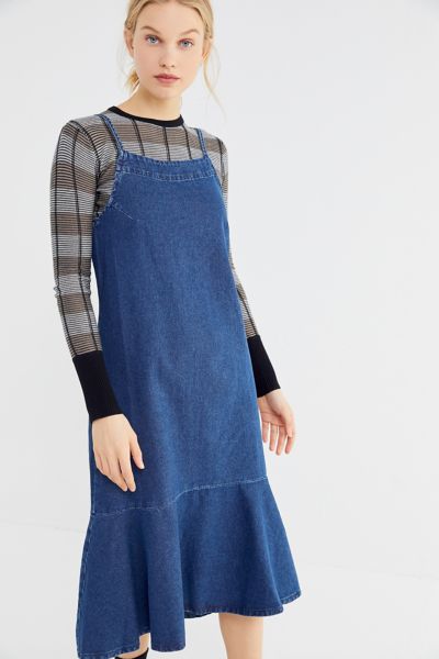 urban outfitters jean dress