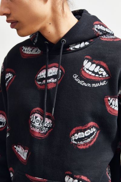 chinatown market mouth hoodie