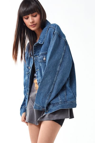 vintage oversized denim jacket