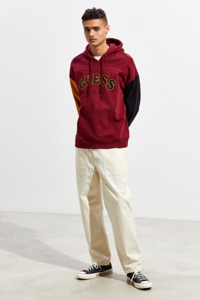 guess roy colorblock hoodie