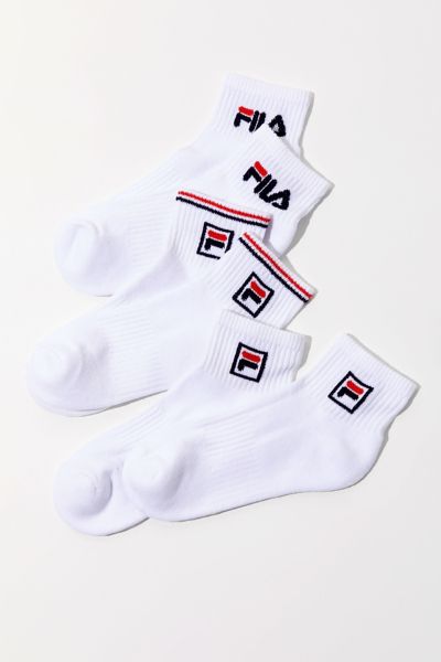 fila women's quarter socks