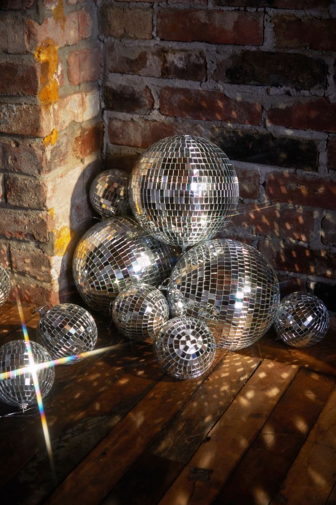 Glitterati Small Disco Ball Urban Outfitters