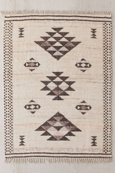 Sabira Printed Chenille Rug 