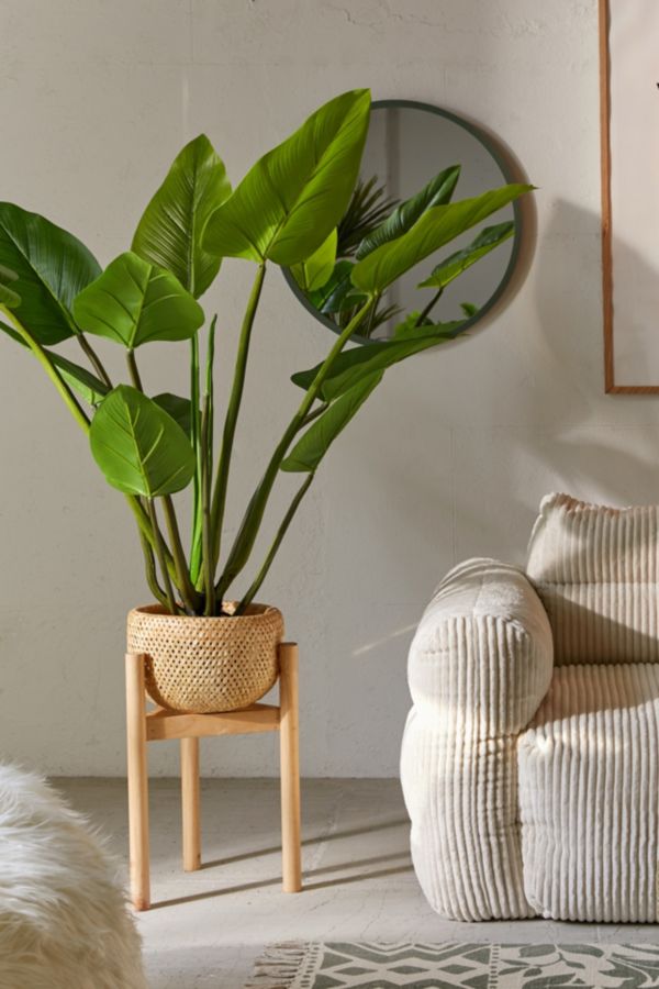 Slide View: 1: Eva Curcuma Potted Faux Tree