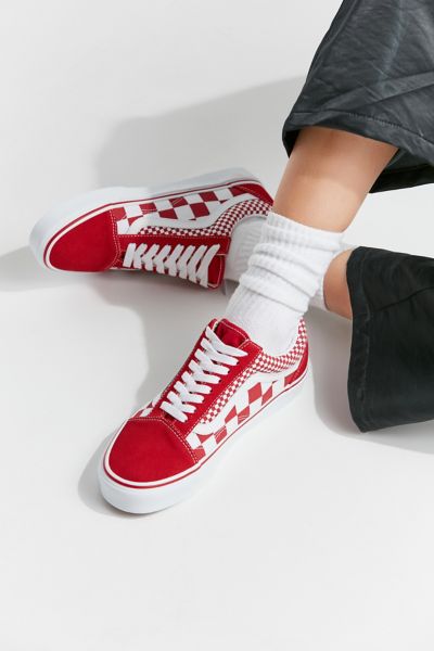 vans old skool checkerboard mix