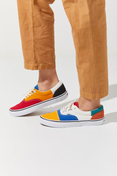 vans era patchwork trainers