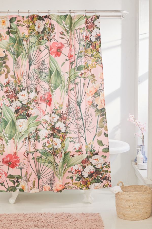 83 Oranges For Deny Botanic Shower Curtain Urban Outfitters