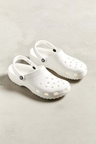 classic clog crocs white