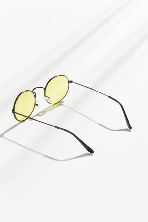 Ojai Slim Oval Sunglasses Urban Outfitters