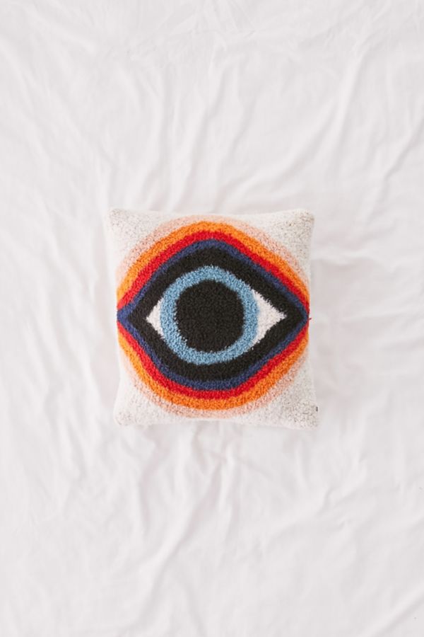 Amped Fleece Printed Throw Pillow Urban Outfitters