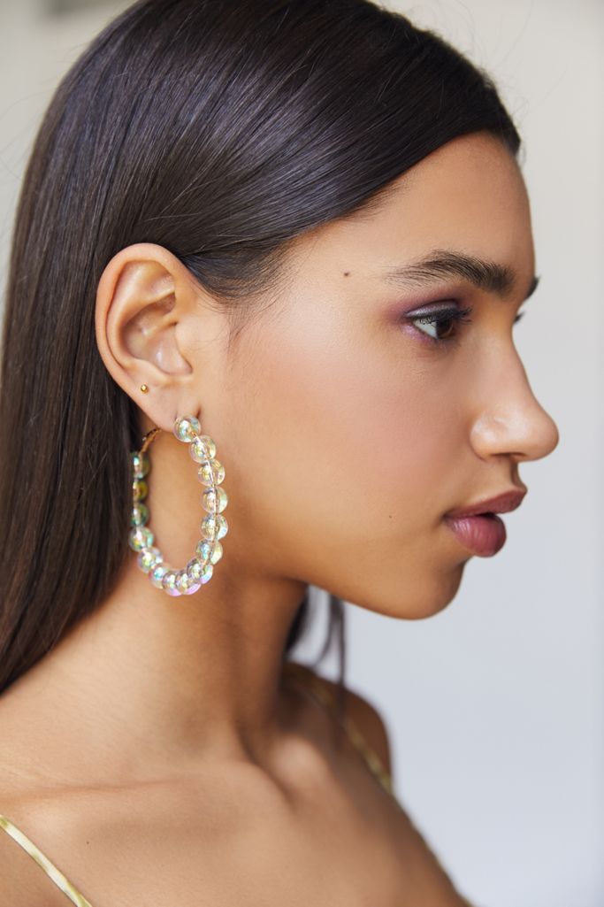 Bauble Hoop Earrings main image 1