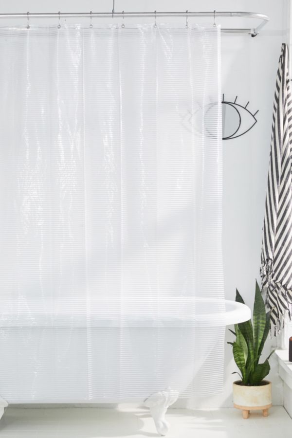 Linea Striped Shower Curtain Liner Urban Outfitters