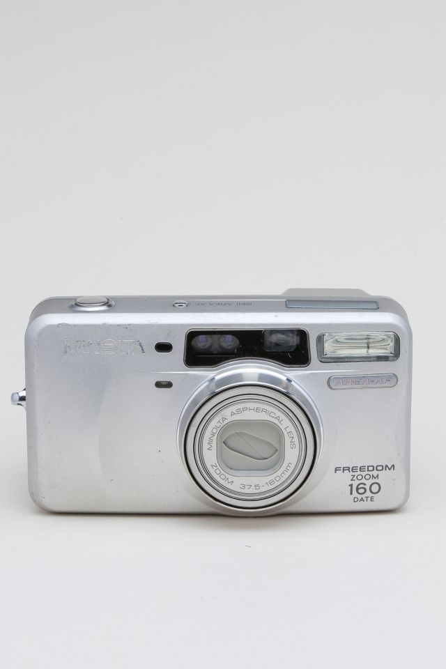 Acme Camera Co. Vintage Minolta Freedom Zoom 160 Date 35mm Camera